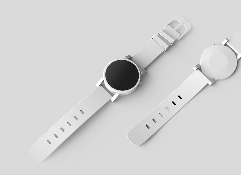 Smart Fitness Tracker Watch with AMOLED Display