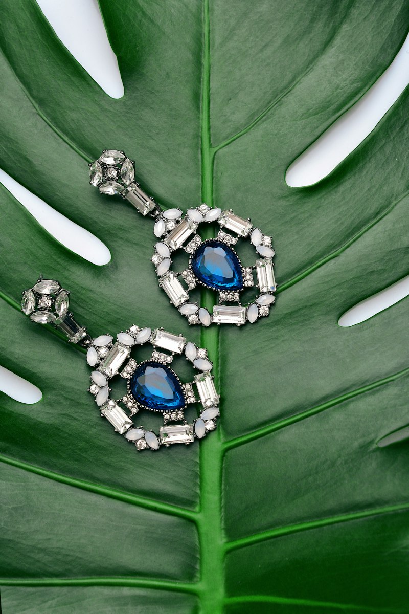 Sparkling Cubic Zirconia Drop Earrings